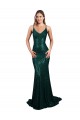 Outlet Sequin V-Neck Sleeveless Low Back Long Formal Evening Dress