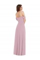 Outlet Soft Chiffon Sweetheart Sleeveless Long Black Tie Evening Dress